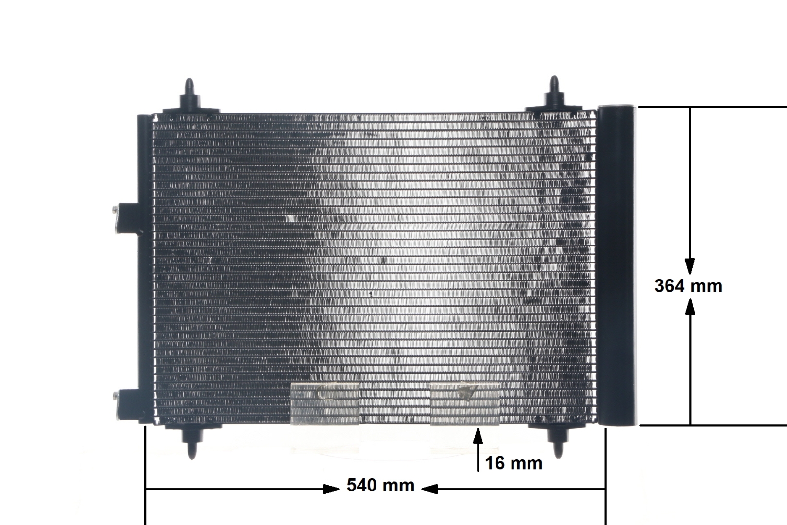 Klimakondensator AC 315 000S MAHLE ORIGINAL 6455AA VW, FORD, PEUGEOT, CITROЁN, VOLVO