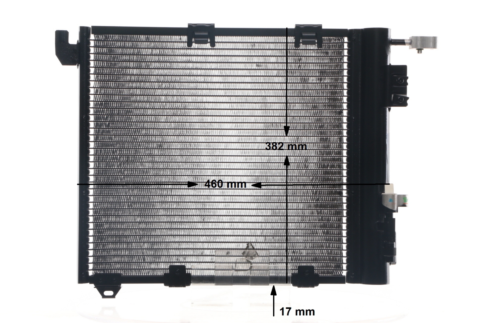Klimakondensator AC 349 000S MAHLE ORIGINAL 95515192 OPEL, HONDA, VAUXHALL