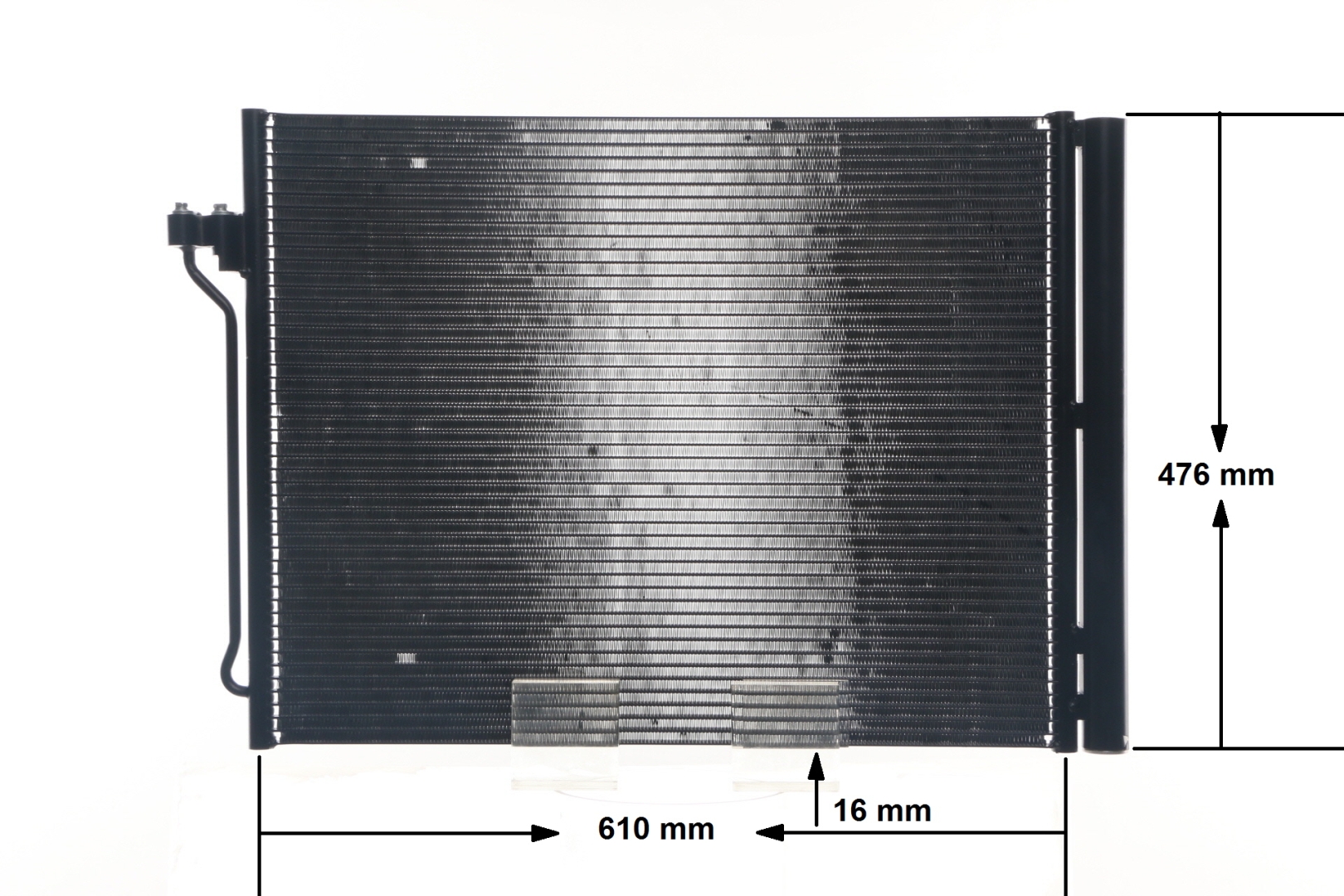 MAHLE ORIGINAL AC 463 000S Kondenzátor, klimatizace