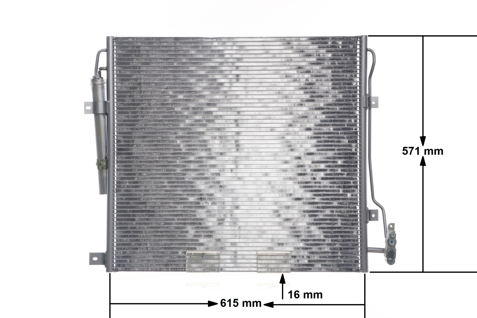 MAHLE ORIGINAL AC 760 000S Klimakondensator
