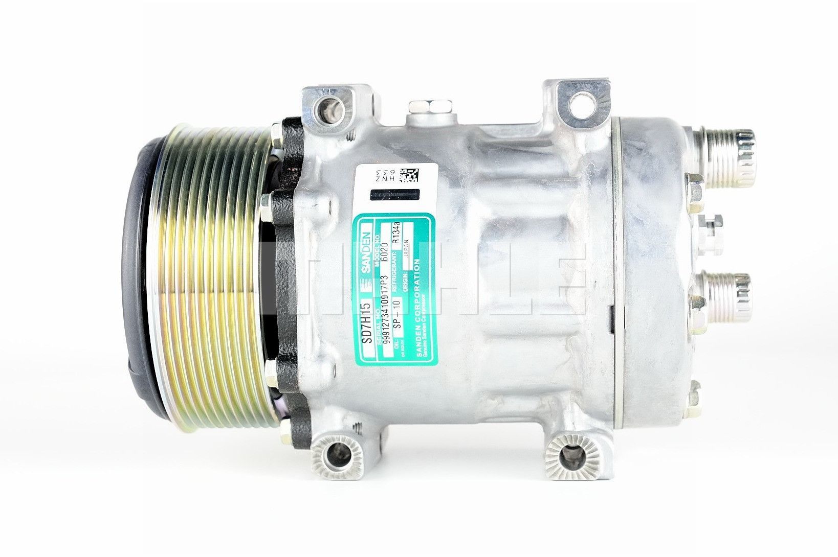 MAHLE ORIGINAL ACP 1041 000P Kompresor, klimatizace RŘmenice: 119mm, Počet drážek: 10