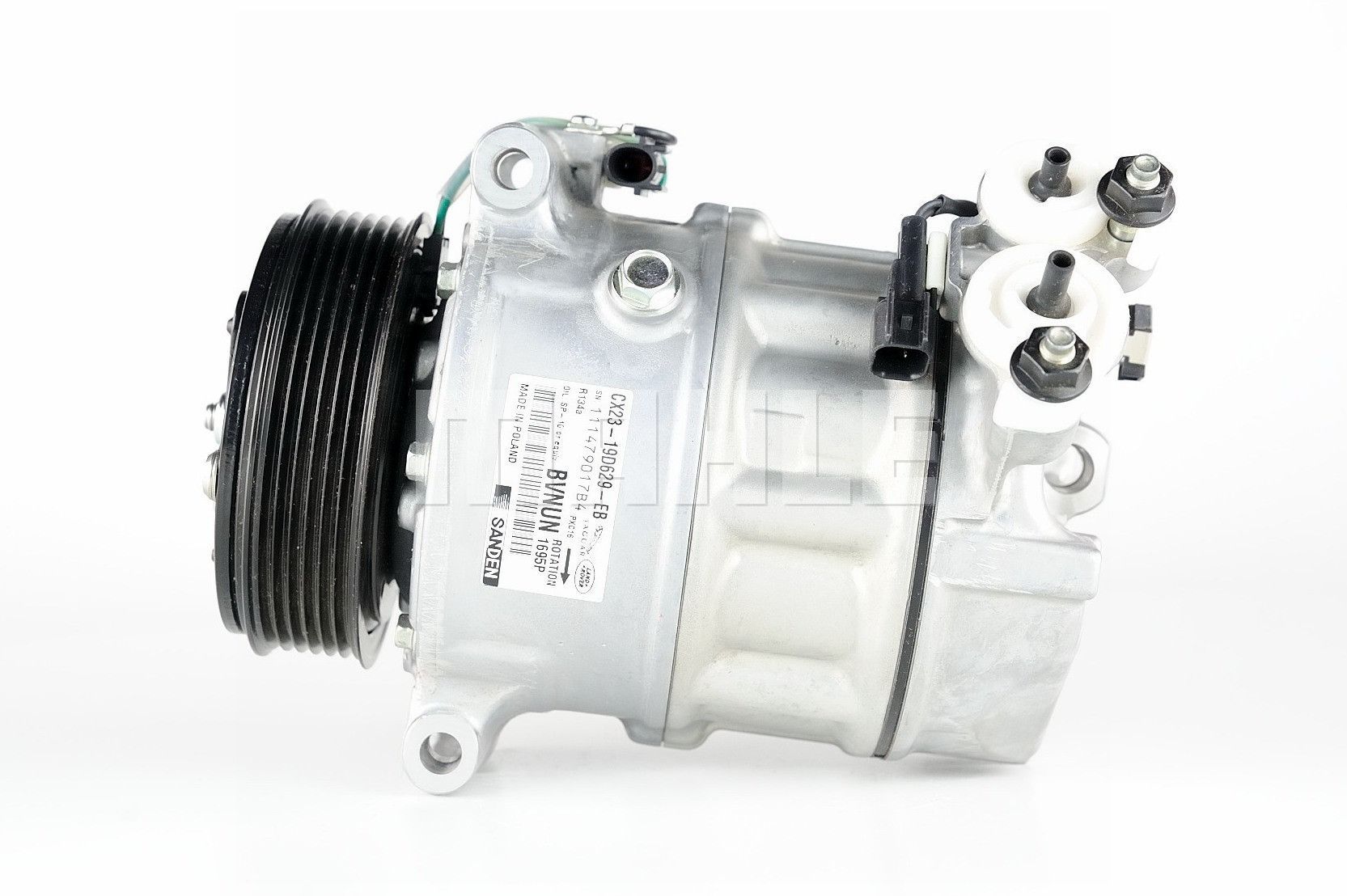 MAHLE ORIGINAL ACP 1442 000P Kompresor, klimatizace RŘmenice: 110mm, Počet drážek: 6
