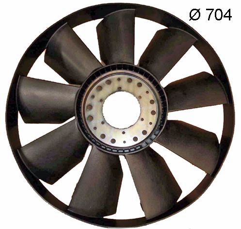 Lüfterrad, Motorkühlung MAHLE ORIGINAL 8MV 376 702-011 Bewertung