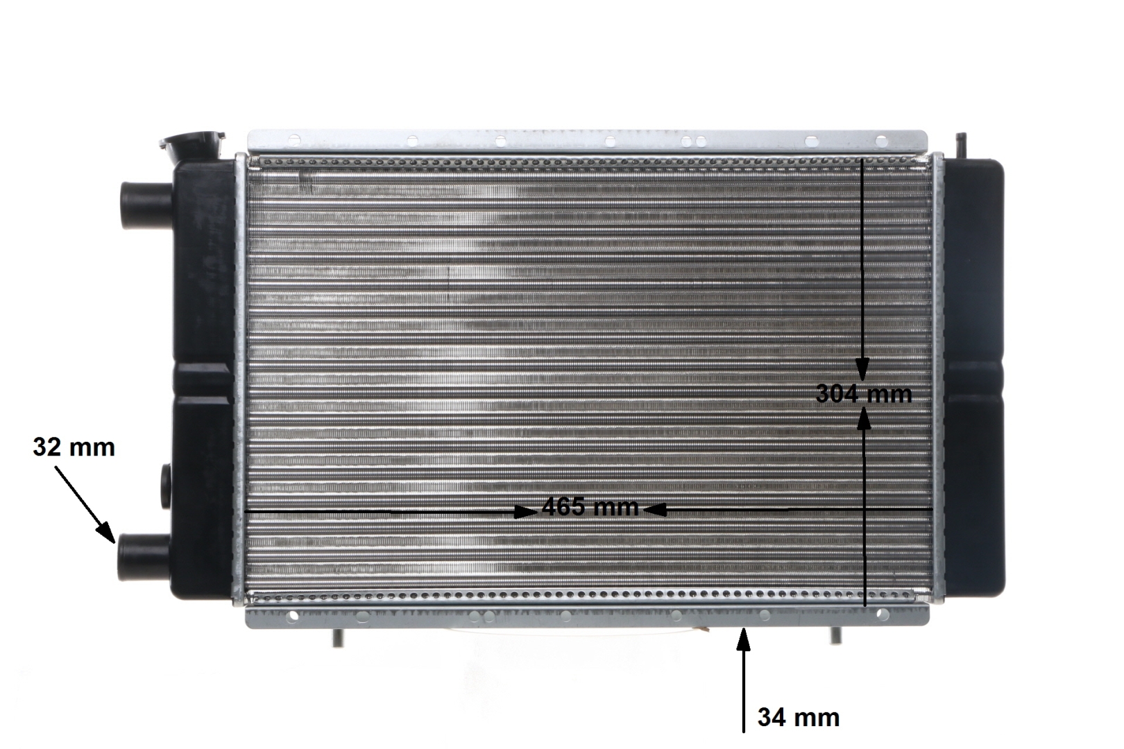 376705781 MAHLE ORIGINAL CR 143 000S Radiateur du moteur