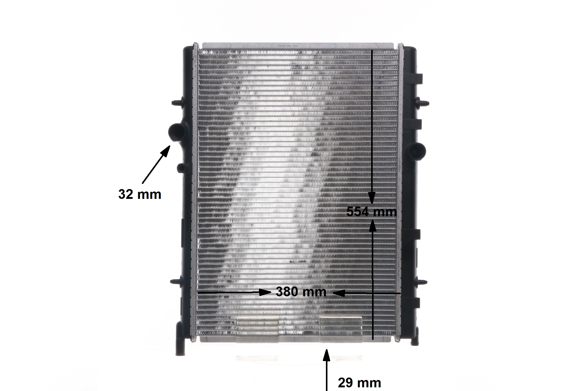 Radiador, arrefecimento do motor 1330F7 MAHLE ORIGINAL CR1434000S PEUGEOT, FORD, CITROЁN, VOLVO, PIAGGIO