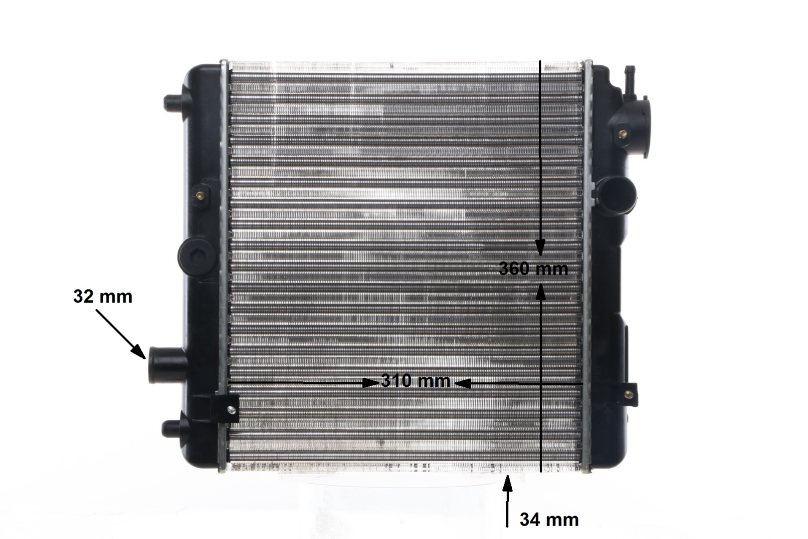 Radiators MAHLE ORIGINAL 70822245 rating