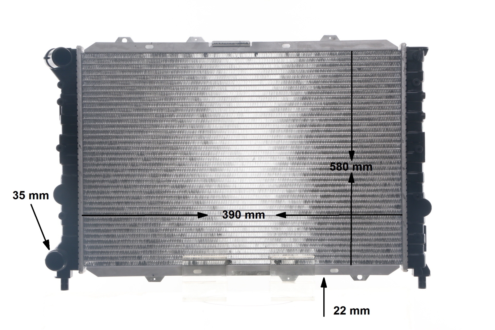 376775684 MAHLE ORIGINAL CR 1567 000S Kühler, Motorkühlung