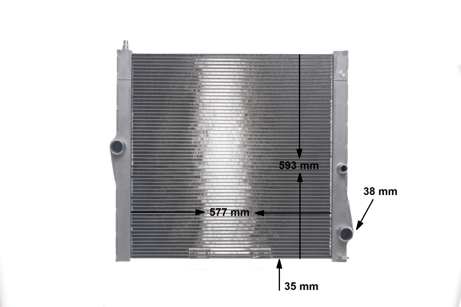 MAHLE ORIGINAL CR 1903 000S Radiator, racire motor