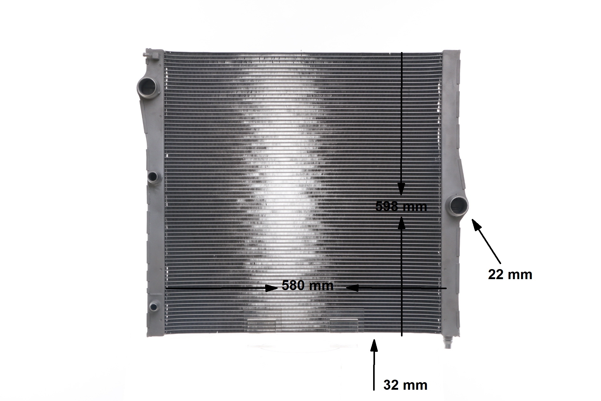Kühler, Motorkühlung CR 1904 000S MAHLE ORIGINAL 17117576305 BMW