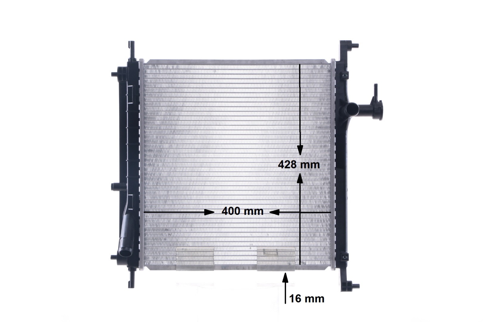 Kühler, Motorkühlung CR 2071 000S MAHLE ORIGINAL 214101HC1B NISSAN