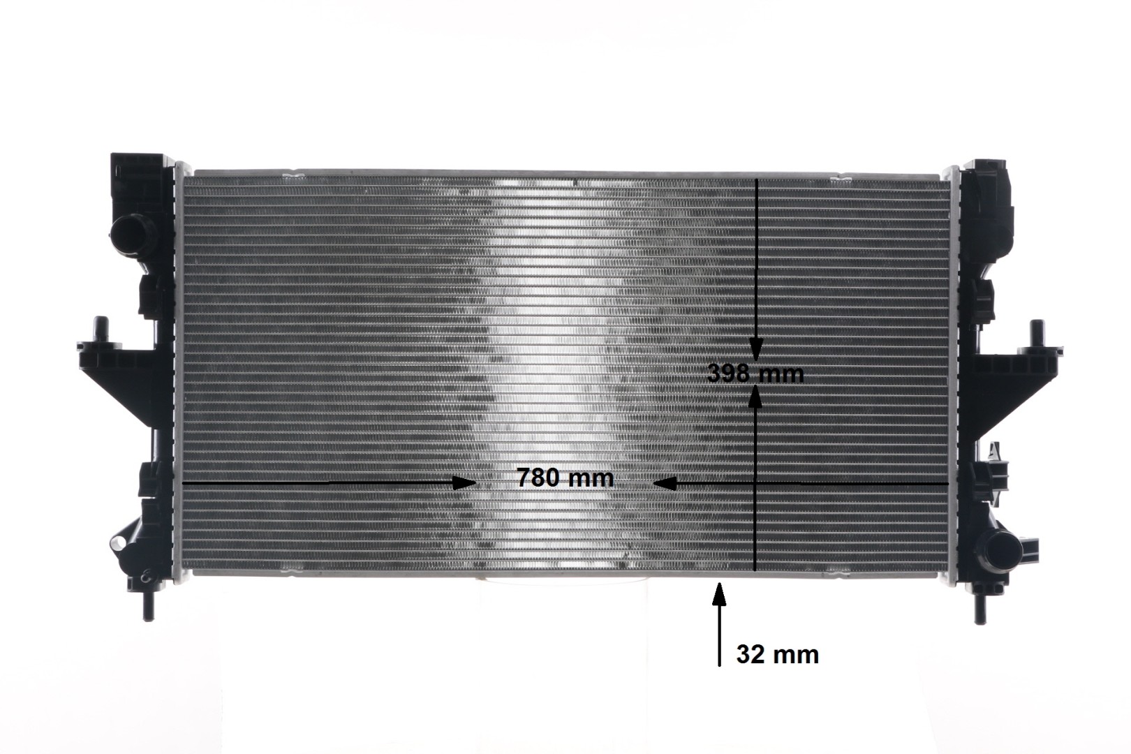 376908214 Jäähdytin, moottorin jäähdytys MAHLE ORIGINAL Citroën