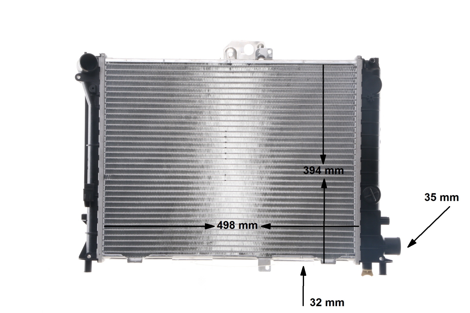 376708781 MAHLE ORIGINAL CR211000S Радиатор SAAB 9000 1993 цена