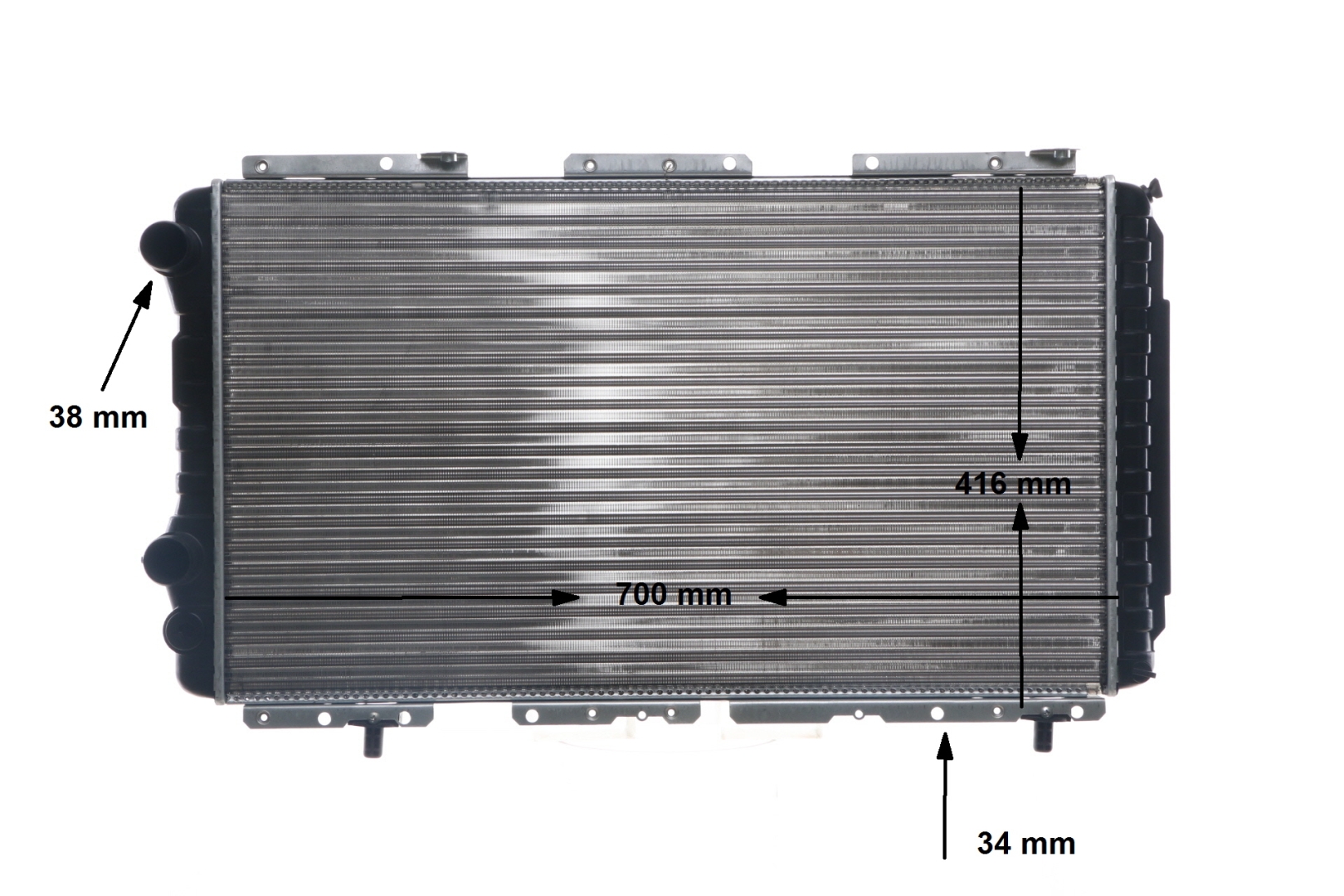 MAHLE ORIGINAL CR 2174 000S Kühler, Motorkühlung