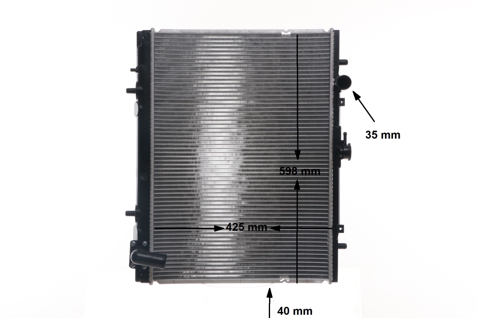 8MK 376 976-014 Radiador MAHLE ORIGINAL Mitsubishi preço