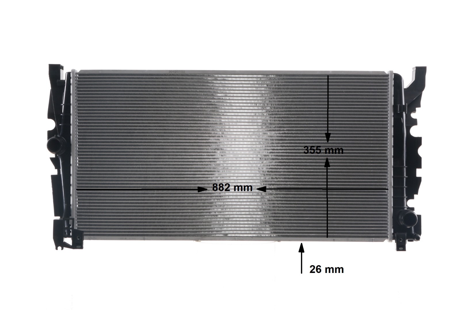 8MK 376 997-594 Radiateur du moteur MAHLE ORIGINAL Mini