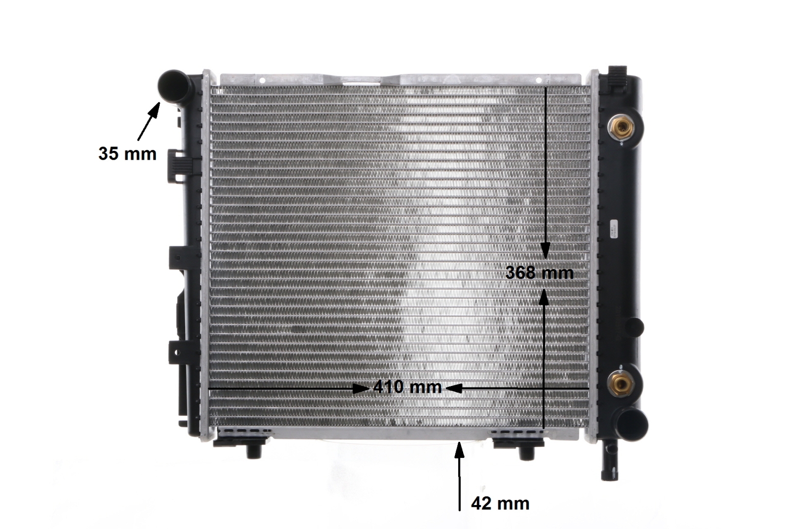 MAHLE ORIGINAL CR 256 000S Radiator, motorkjøling