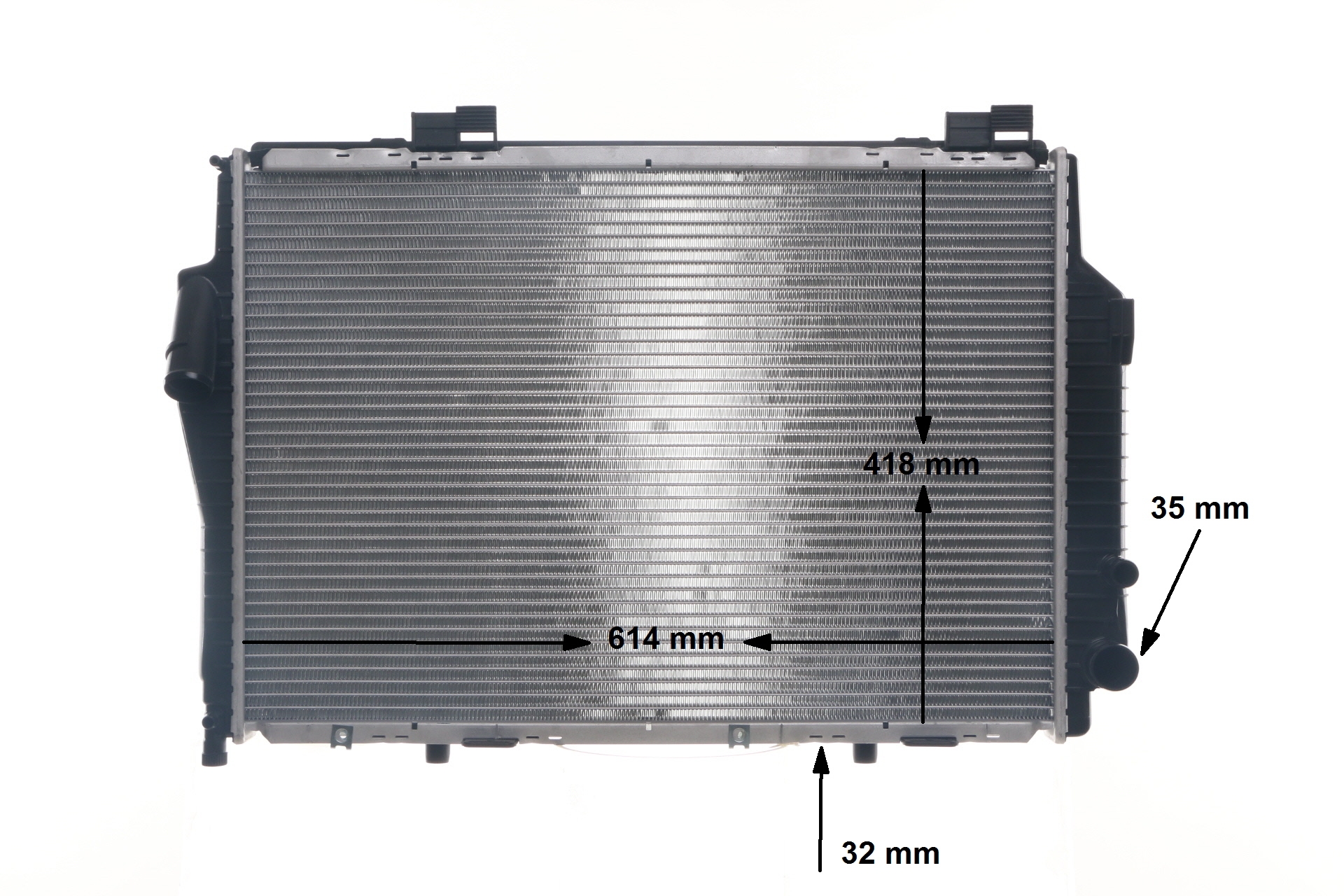 376701714 MAHLE ORIGINAL CR 307 000S Kühler, Motorkühlung