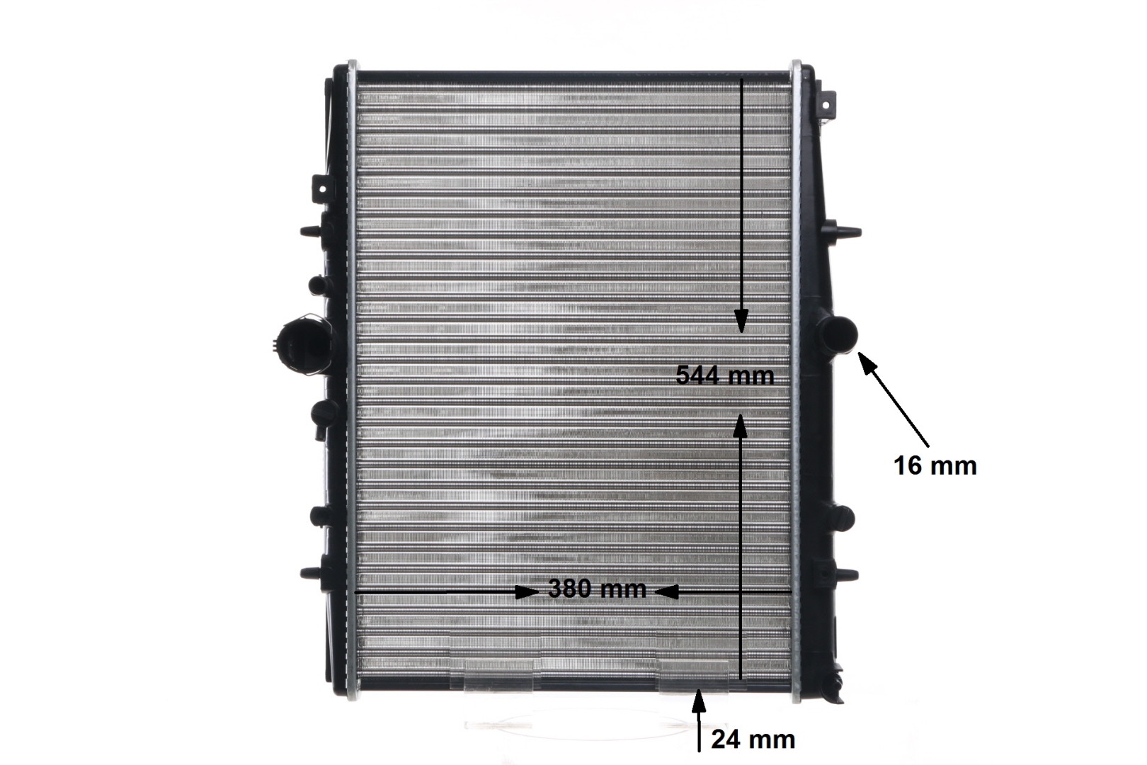 MAHLE ORIGINAL CR 393 000S Chladič, chlazení motoru