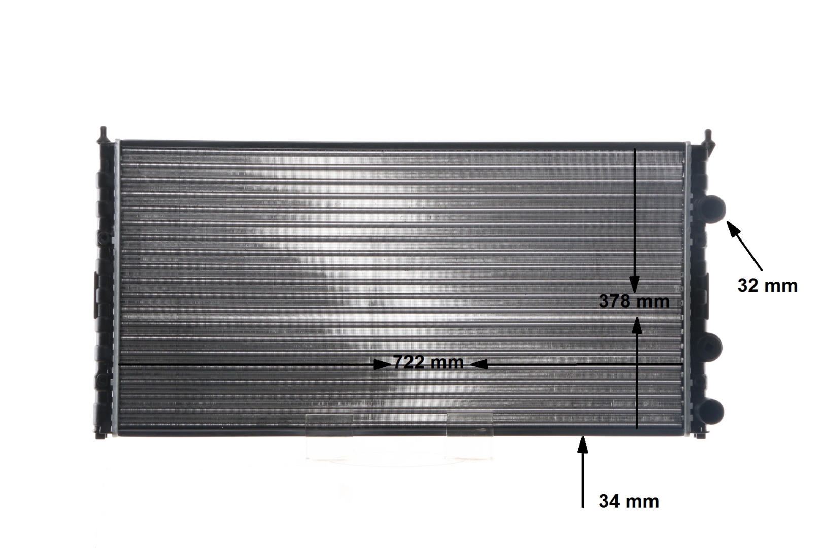 MAHLE ORIGINAL 376715174 Chladič motoru Passat 3a5 cena
