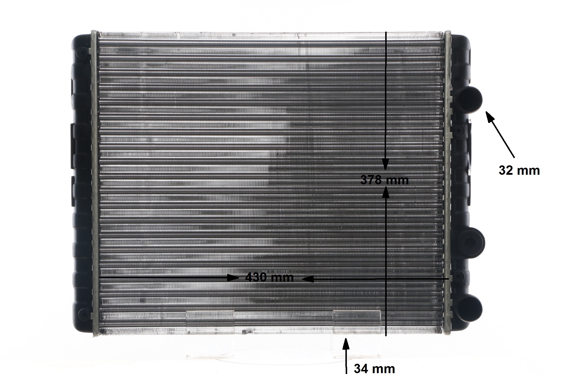 MAHLE ORIGINAL CR 42 000S Ψυγείο, ψύξη κινητήρα