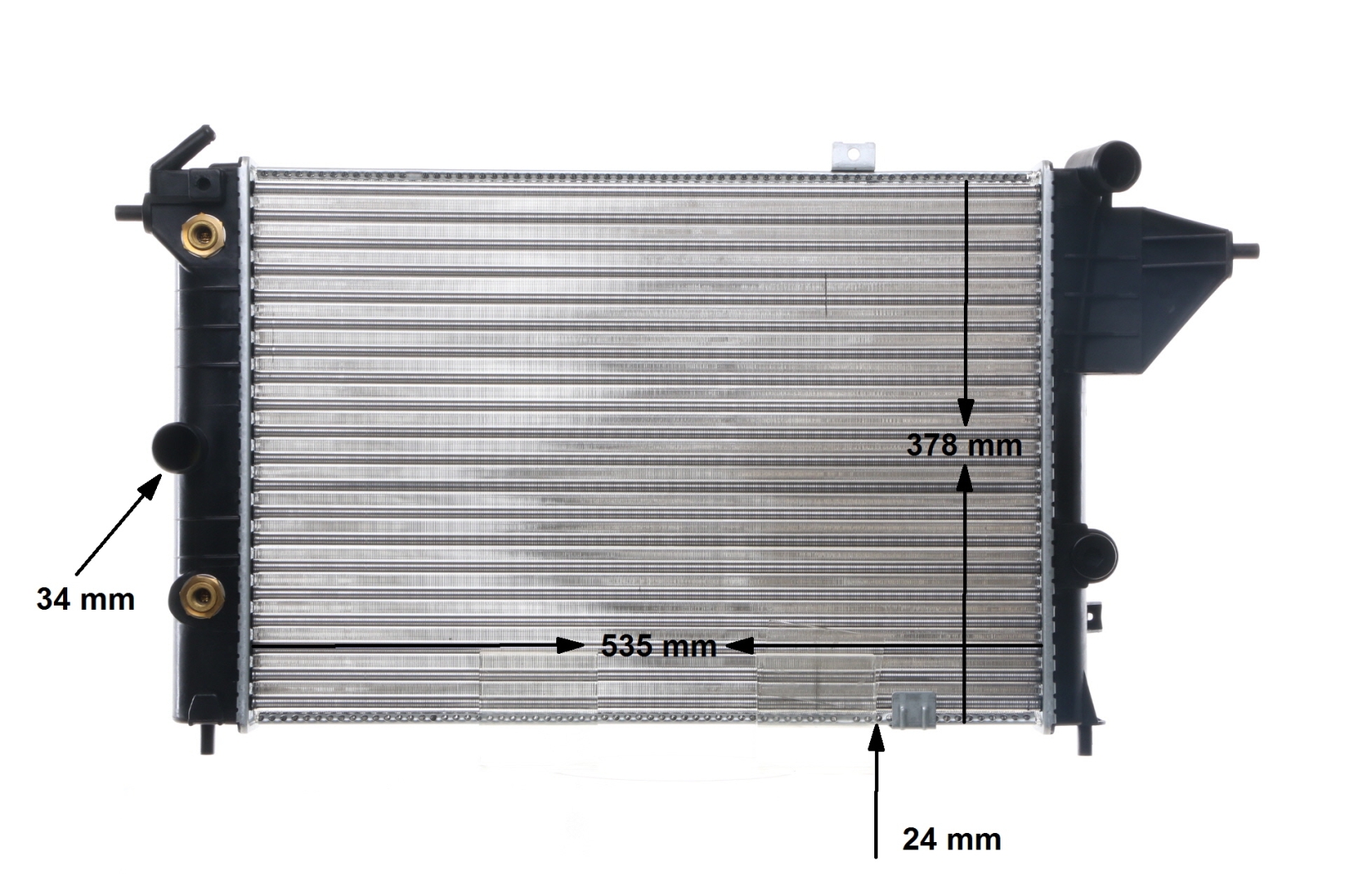 Radiators MAHLE ORIGINAL 8MK 376 715-731 rating