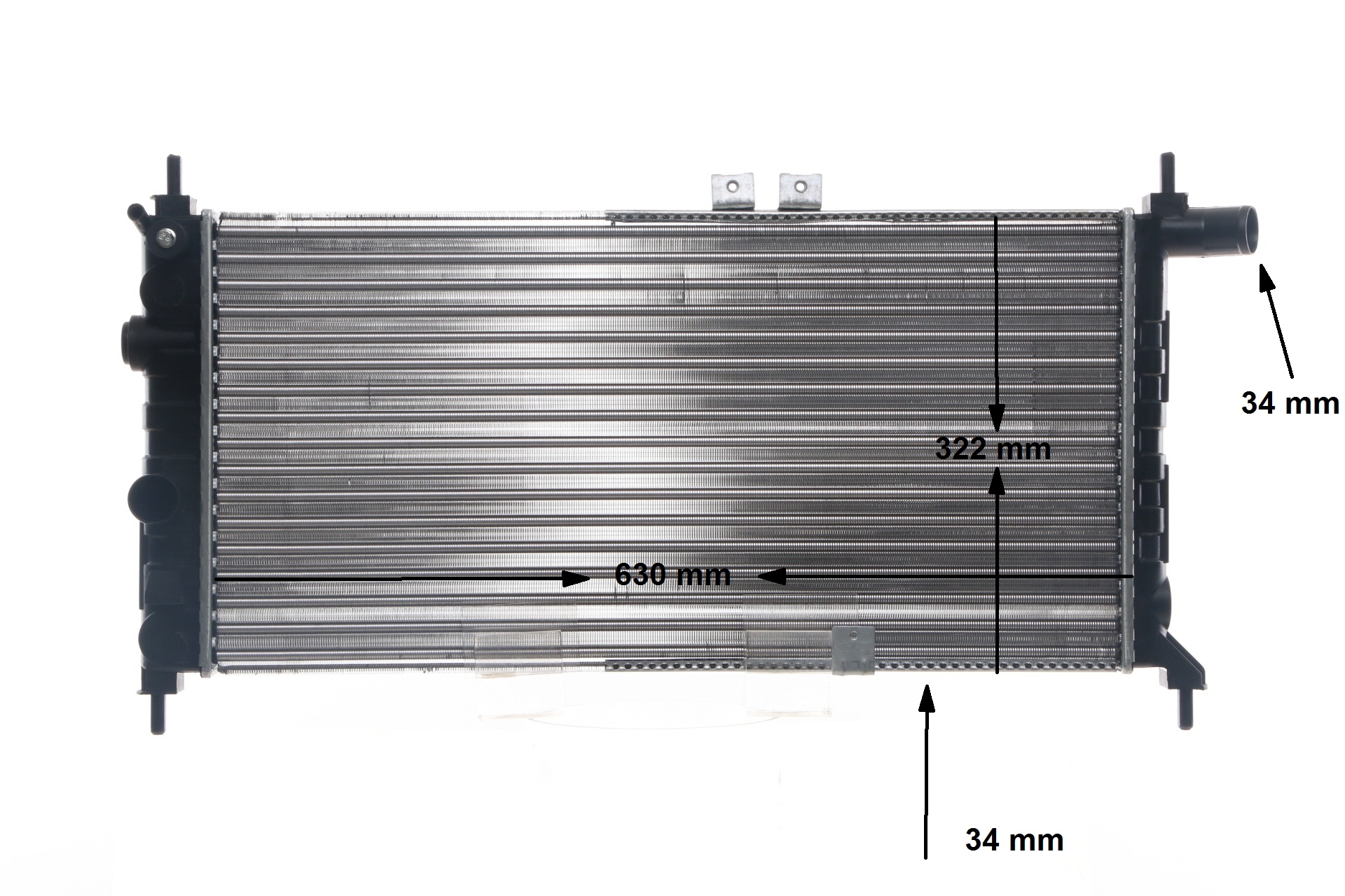 MAHLE ORIGINAL CR 441 000S Radiador, refrigeración del motor
