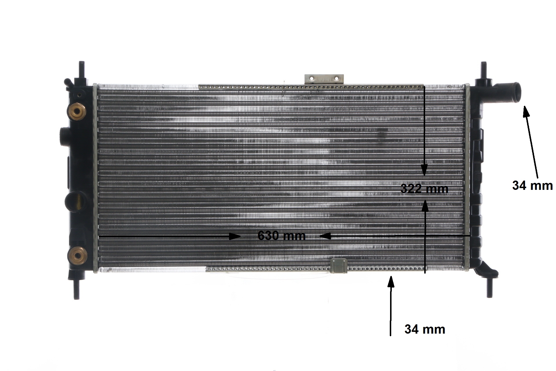 376716701 MAHLE ORIGINAL CR479000S genuine Astra Mk2 CC (T85) Radiator price