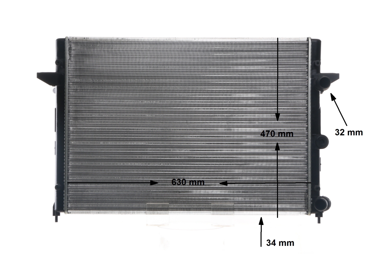 MAHLE ORIGINAL CR 640 000S Chladič, chlazení motoru
