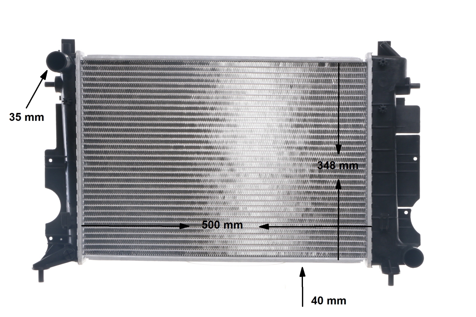 MAHLE ORIGINAL CR 643 000S Chladič, chlazení motoru