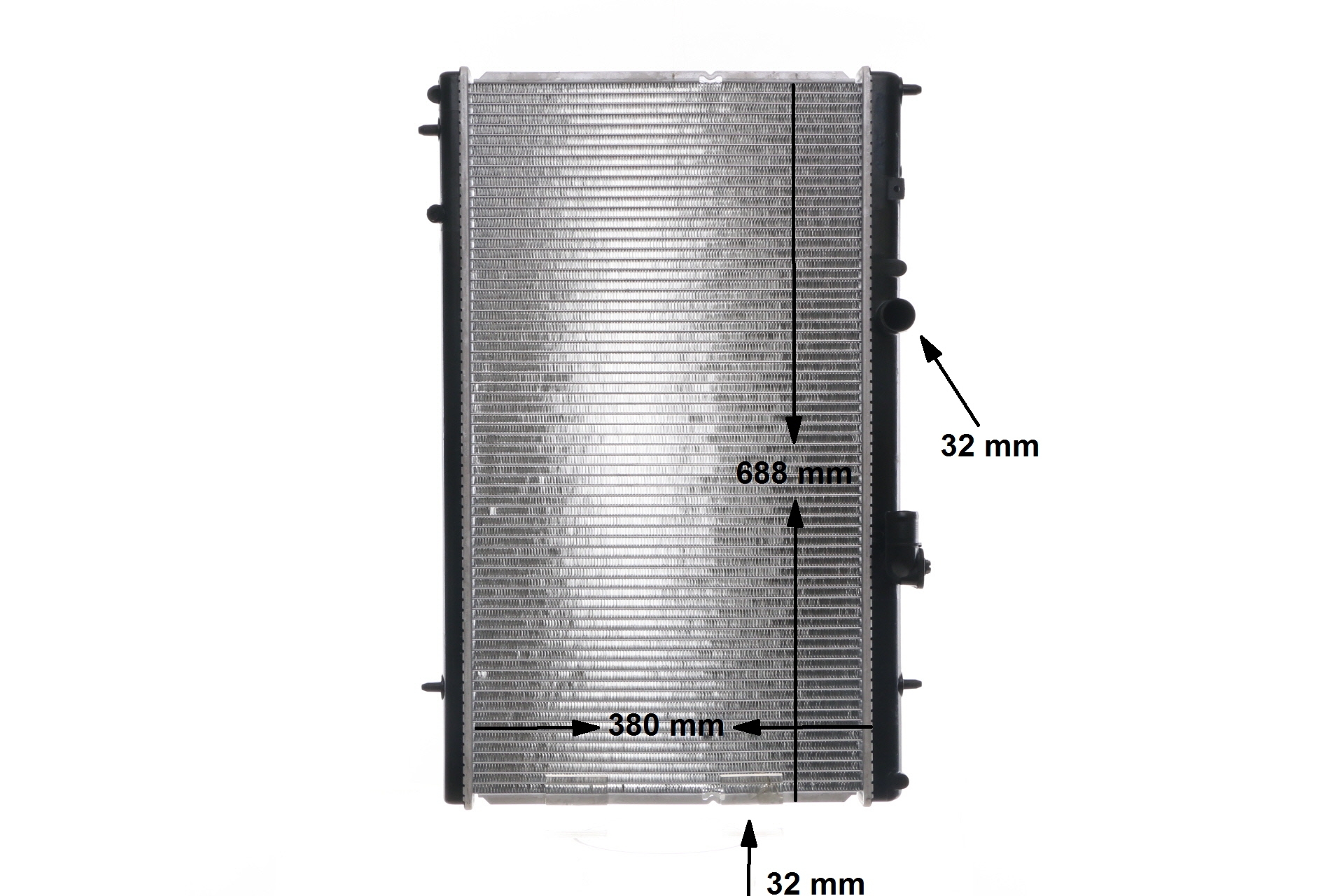 MAHLE ORIGINAL CR 800 000S Chladič, chlazení motoru