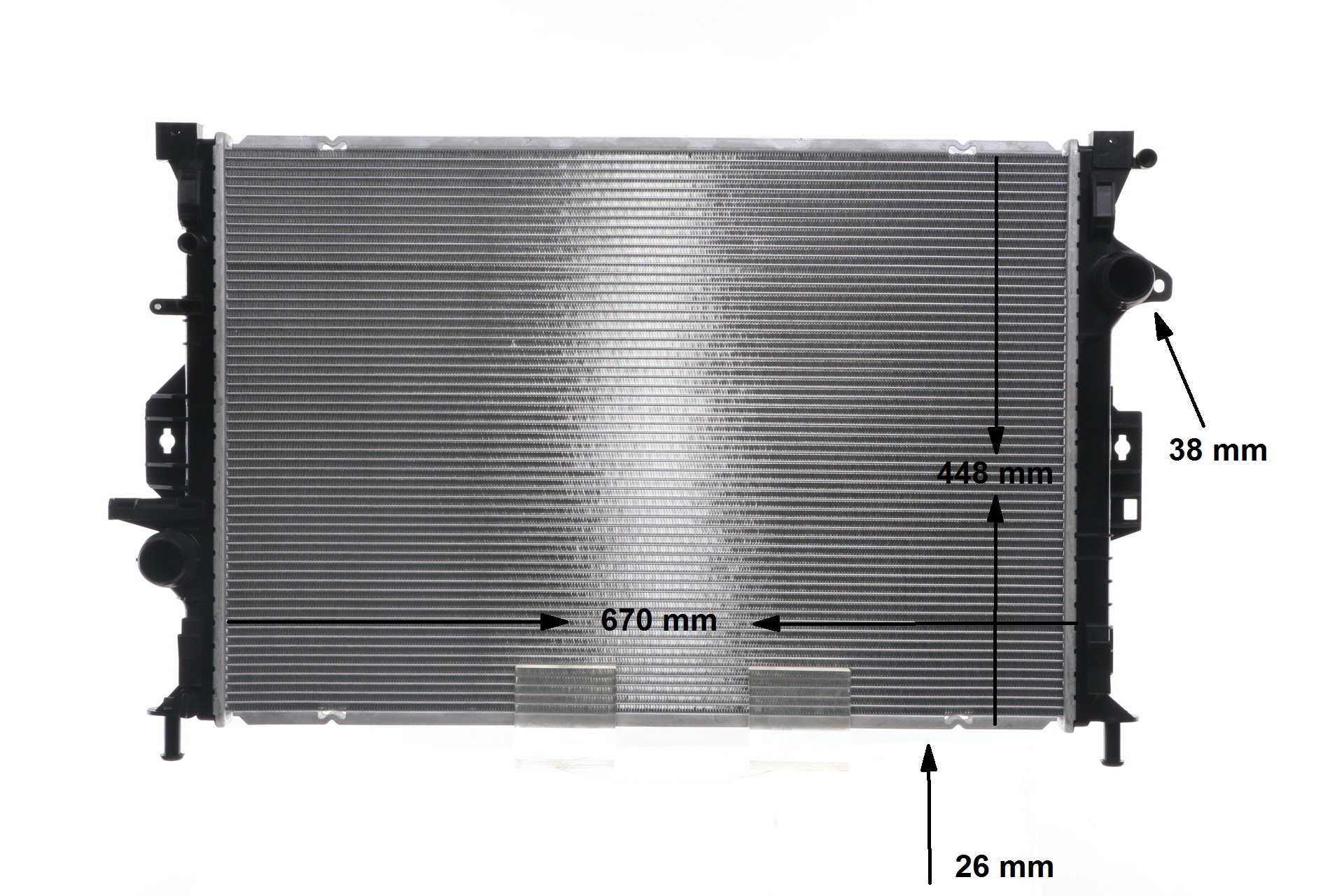 Радиатор MAHLE ORIGINAL CR 814 000S