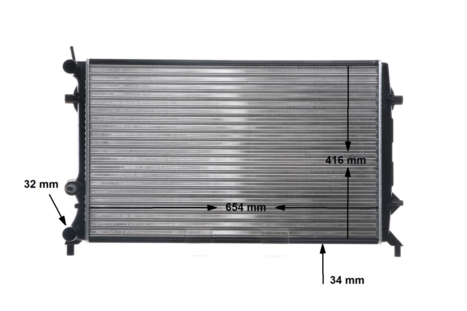 Radiator apa MAHLE ORIGINAL CR 816 000S