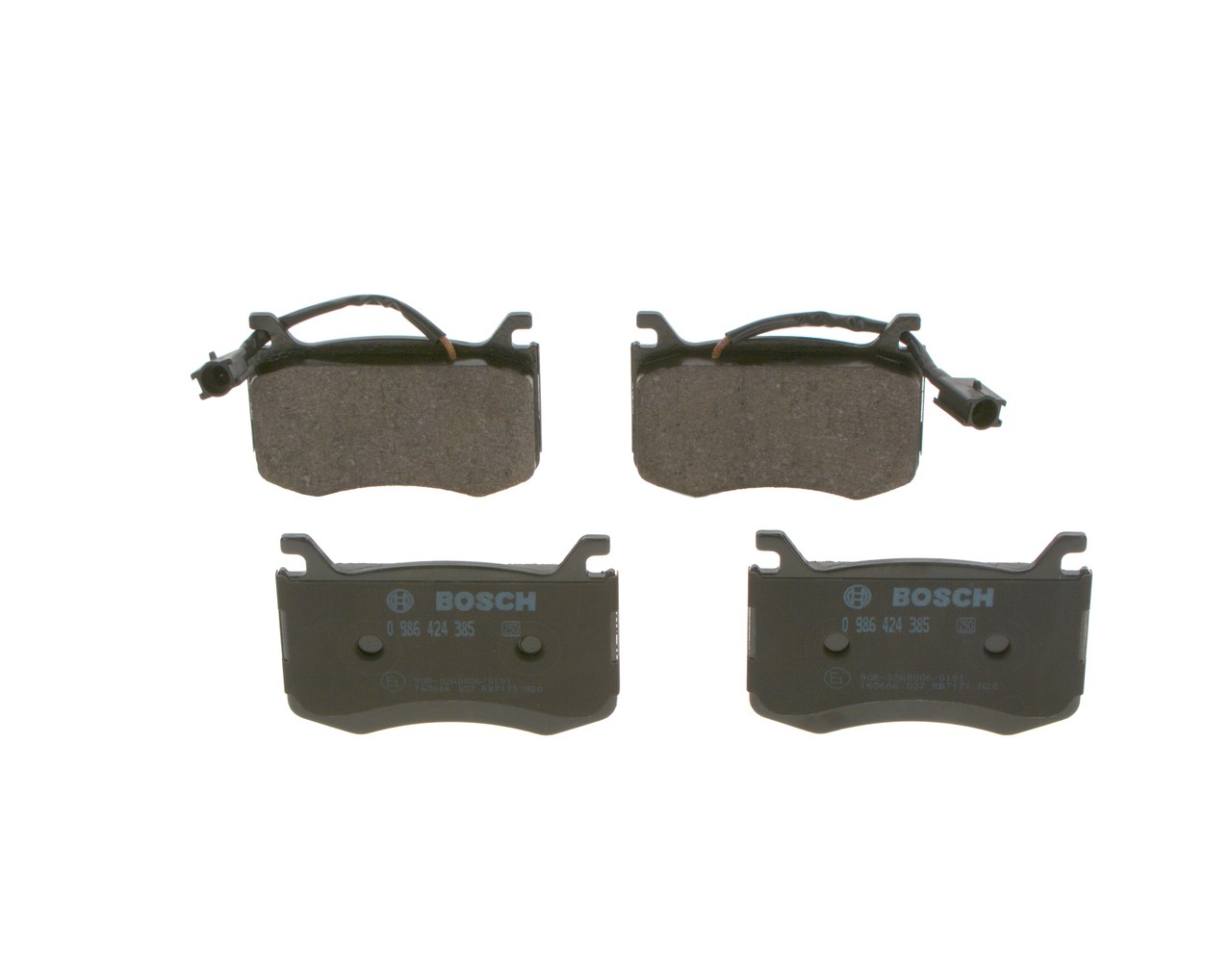 BP2240 BOSCH 0 986 424 385 Bremsbeläge