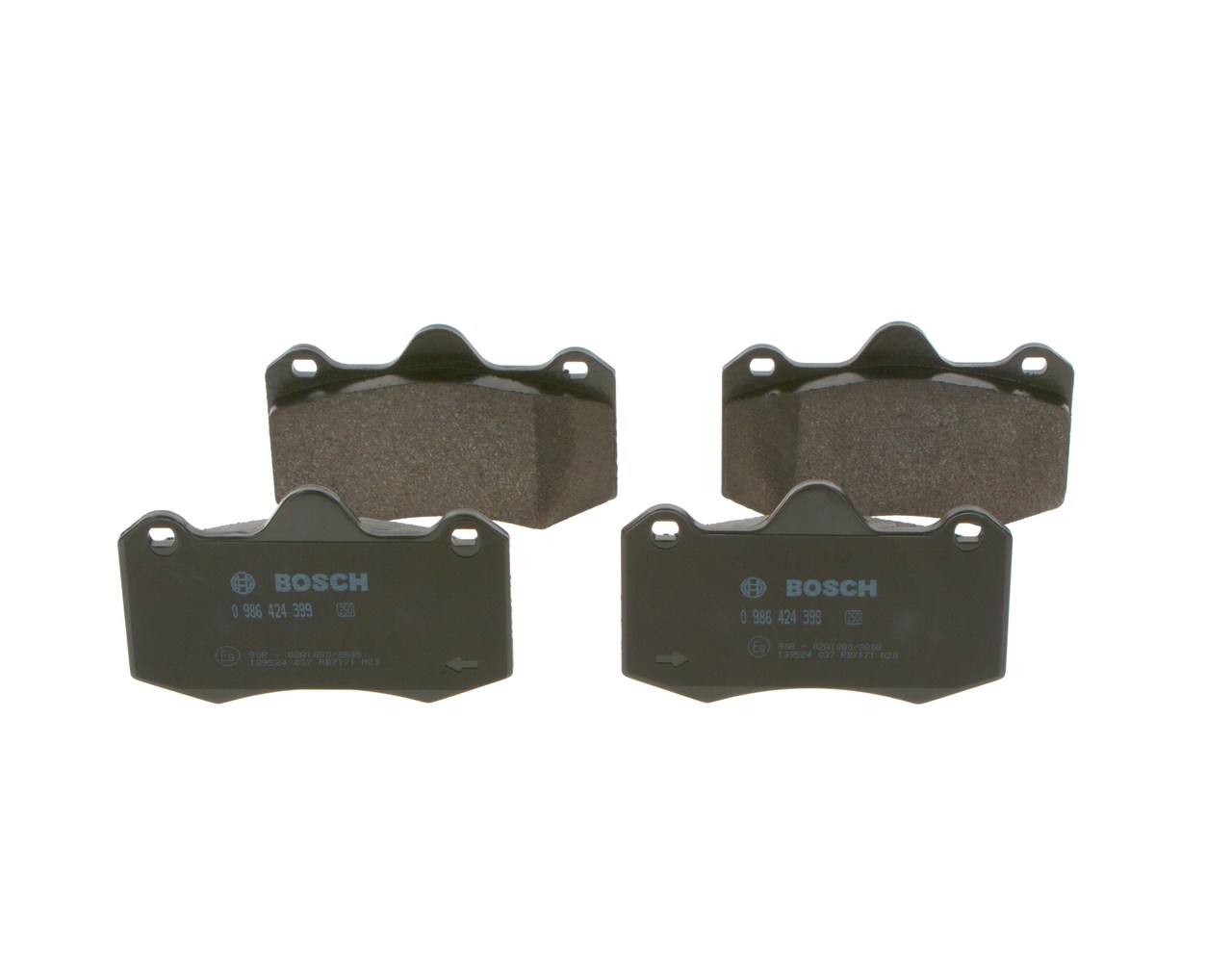 Спирачни накладки BOSCH E9 90R-02A1080/2808 оценка