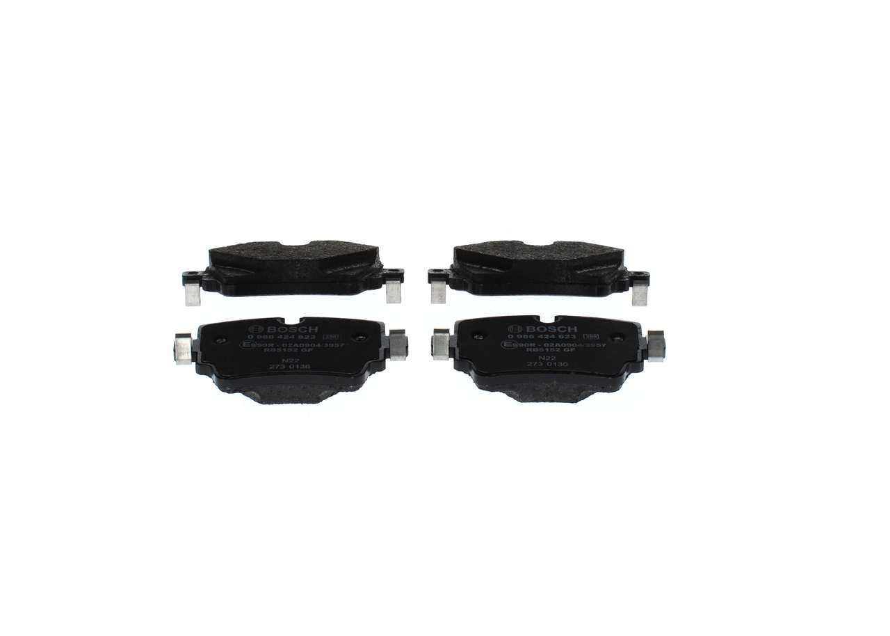 Bremsbeläge 0 986 424 623 BOSCH C2D40929 JAGUAR
