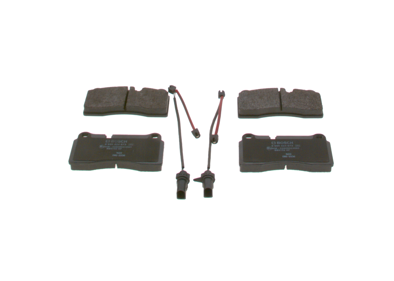 Bremsekloss BOSCH E9 90R-02A0904/4060 rangering