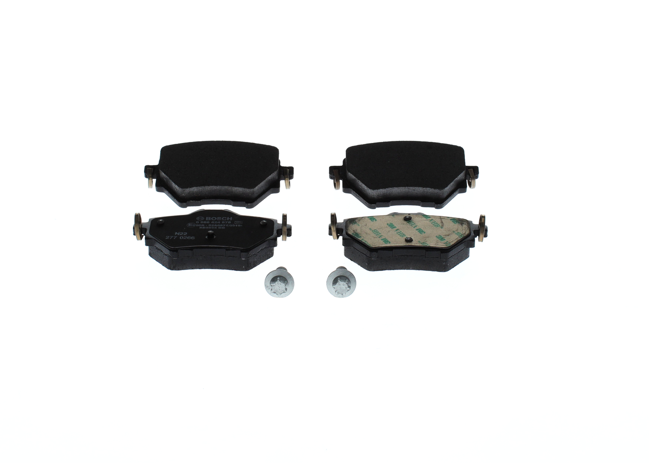 BOSCH 0 986 424 878 Remblok VAUXHALL Combo Mk4 (E) MPV (X19) 1.2 131 Pk Benzine F 12 XHT (EB2ADTS)