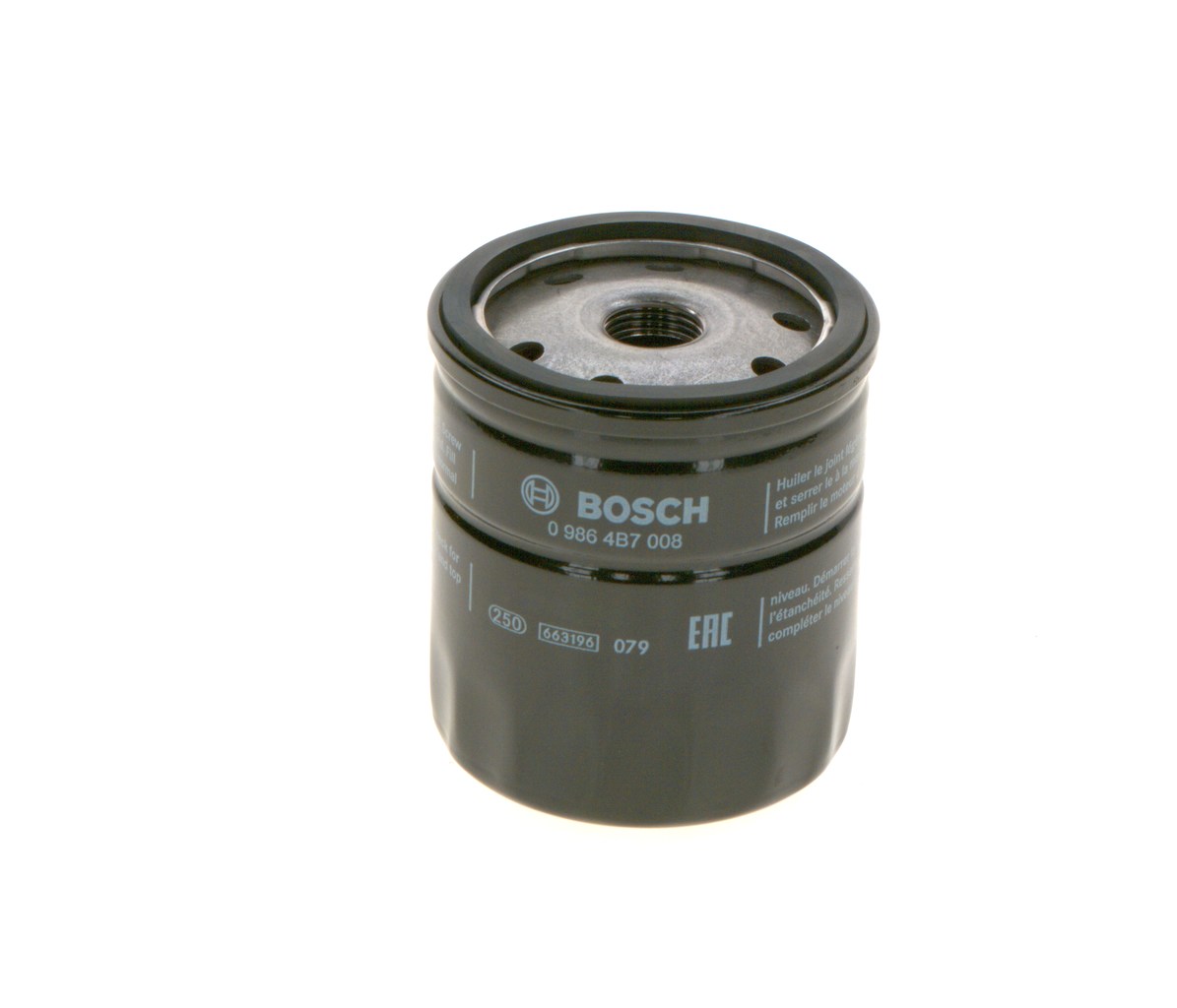 Oliefilter 90348728 BOSCH 09864B7008 OPEL, PEUGEOT, SAAB, CADILLAC, VAUXHALL
