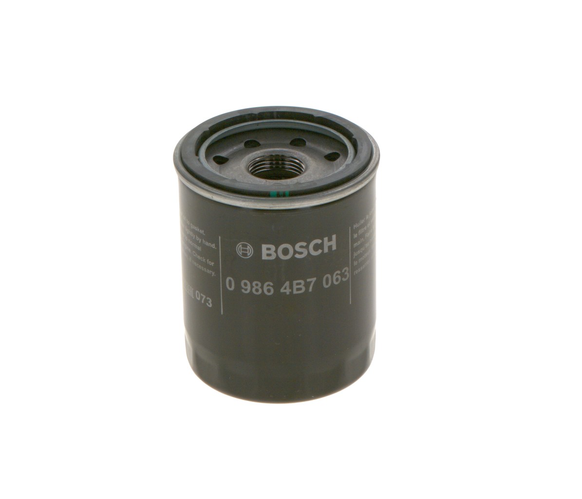 Ölfilter 0 986 4B7 063 BOSCH 15400PLC004 FIAT, MAZDA, HONDA, SMART, DAIHATSU