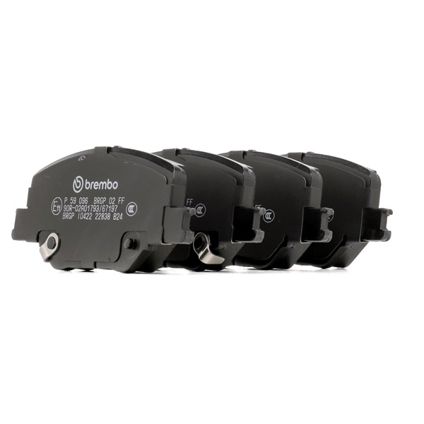 22838 BREMBO P 59 096 Bremsbeläge