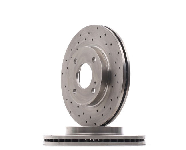 Brake Disc Brake Disc Thickness: 23mm, Num. of holes: 4, Ø: 258mm with OEM Number 1 546 835