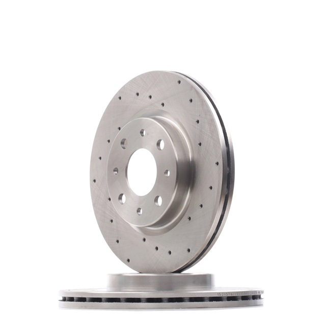 RIDEX Brake disc kit Internally Vented, Perforated