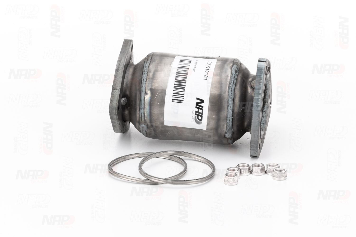 NAP carparts CAK10181 Катализатор Евро 3 (D3), диам3