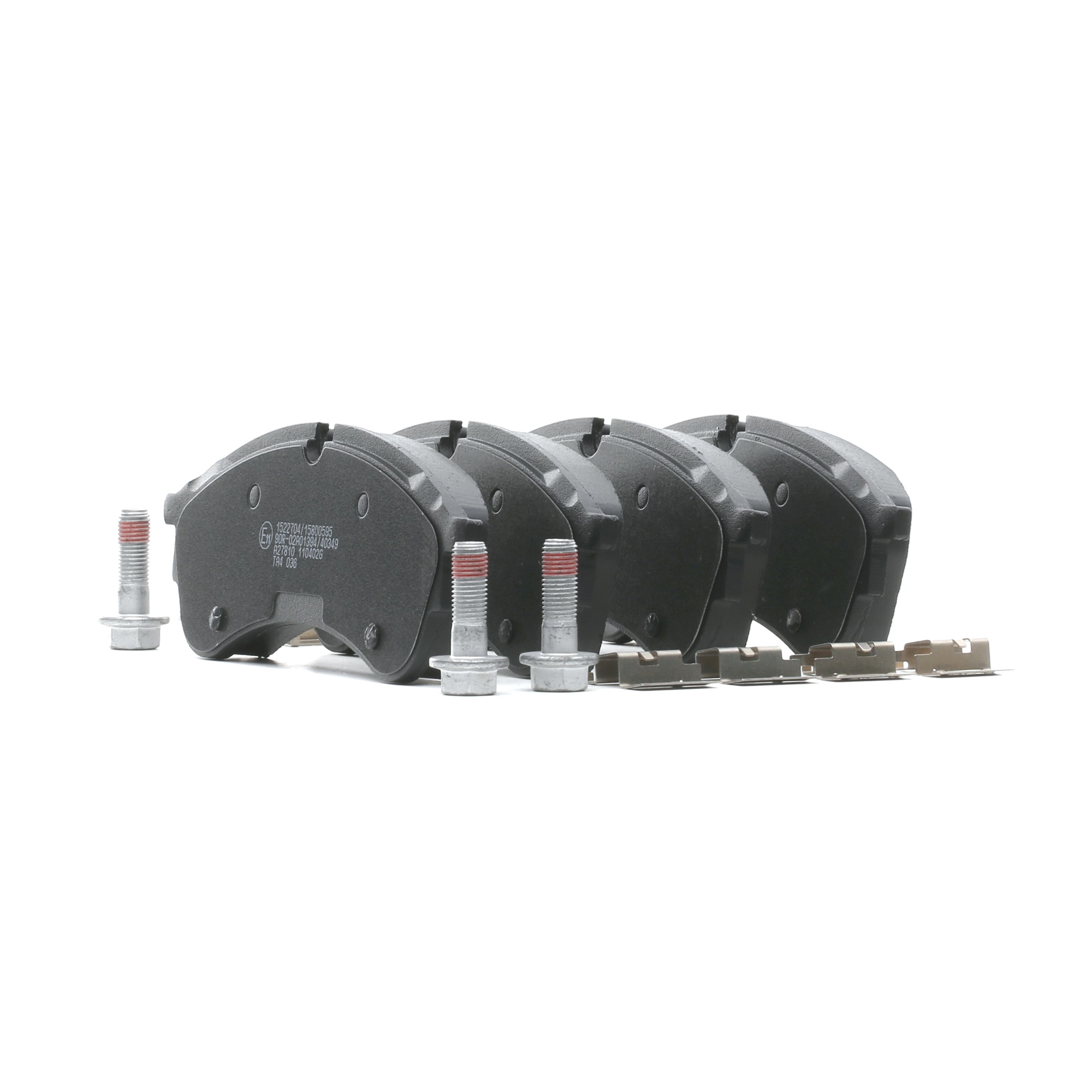 RIDEX 402B1405 Bremseklosser Bredde: 177,7mm, Høyde: 70,7mm, Tykkelse: 21,4mm