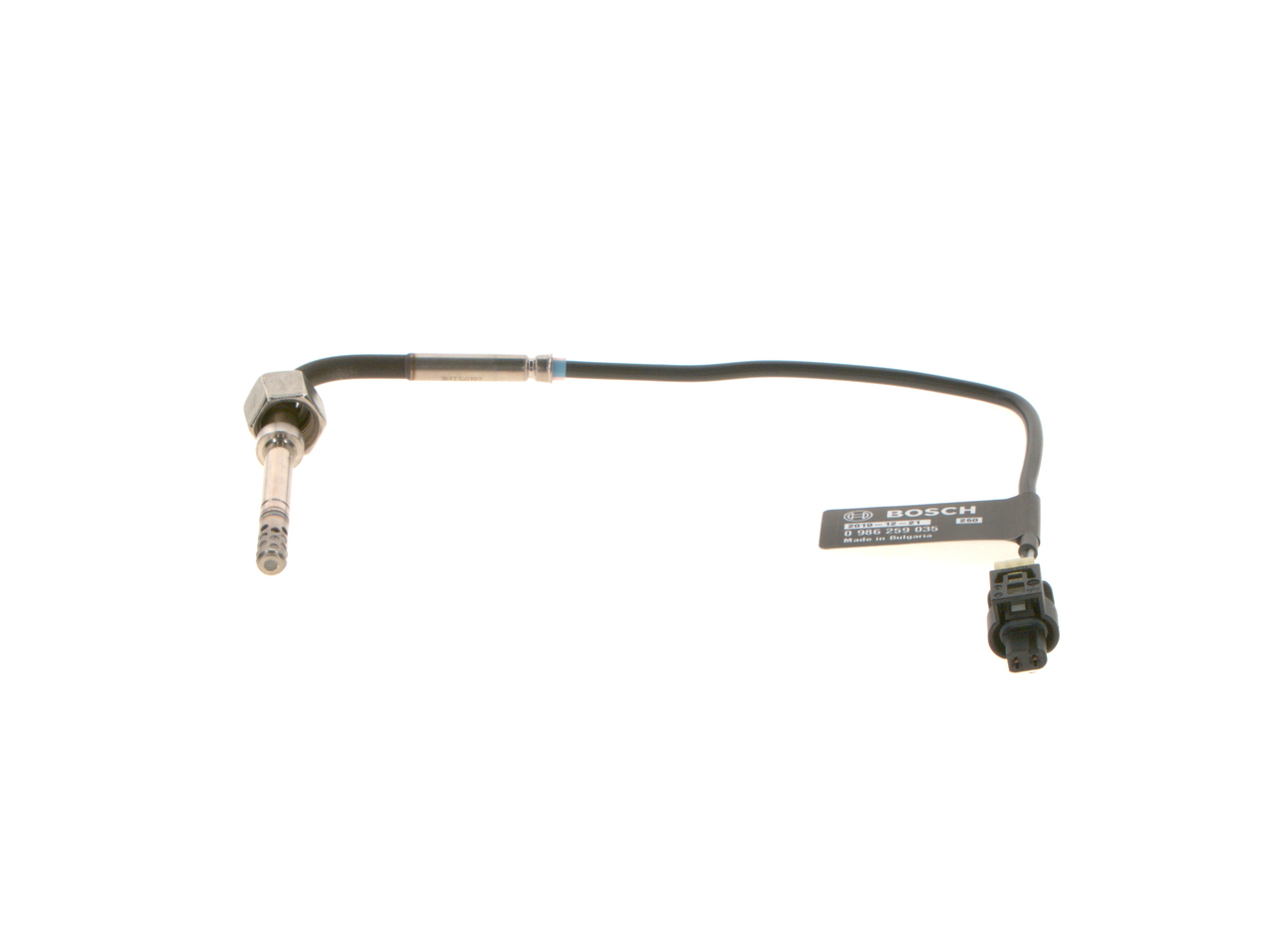 Abgastemperatursensor 0 986 259 035 BOSCH A0009054505 MERCEDES-BENZ, SMART
