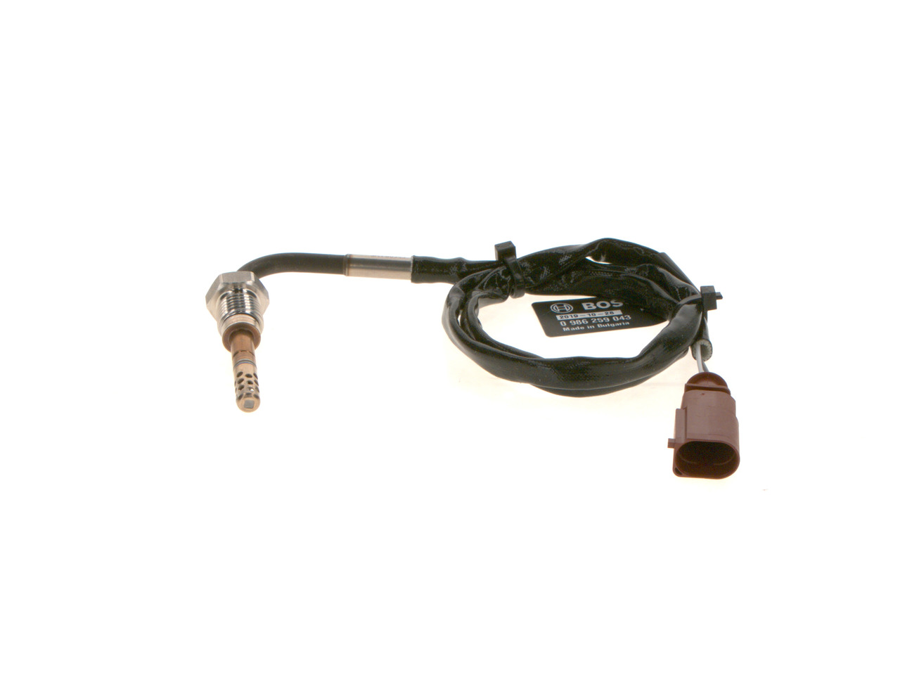 Abgastemperatursensor 0 986 259 043 BOSCH 03L906088C VW, AUDI, SKODA, SEAT