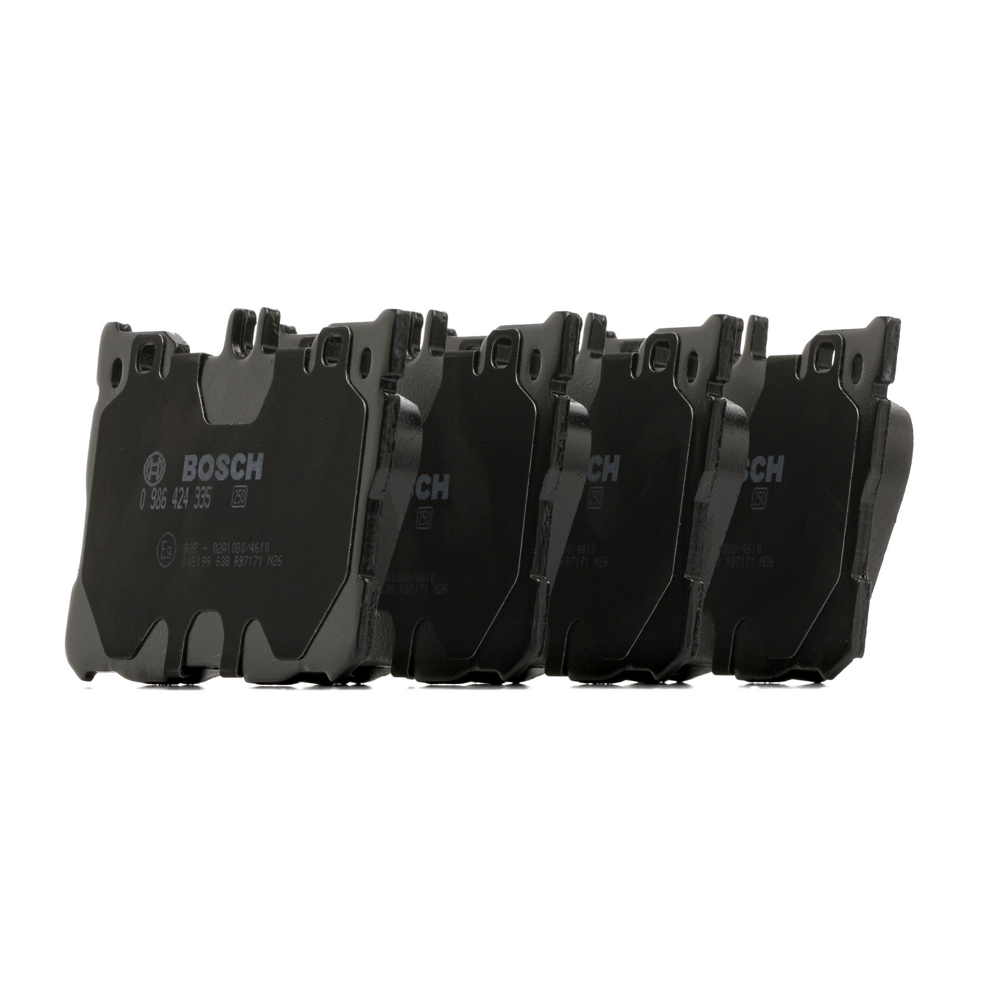 Remblokken 0004208403 BOSCH 0986424335 MERCEDES-BENZ, SMART