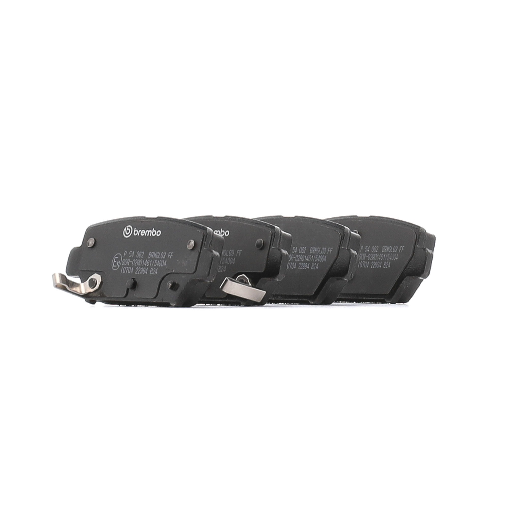 Kit de plaquettes de frein, frein à disque BREMBO P 54 062 évaluation