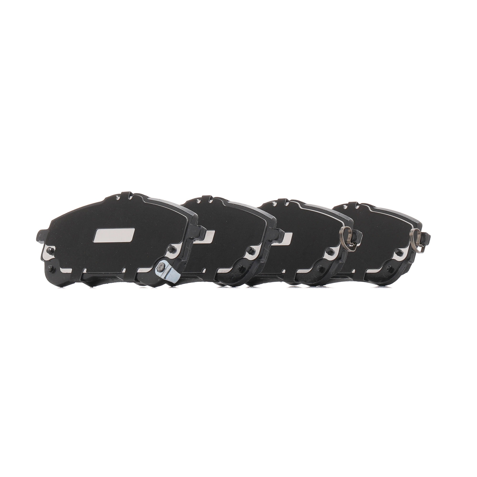 DELPHI LP3609 Remblokken Breedte 1: 134,4mm, Breedte 2 [mm]: 134,4mm, Hoogte 1: 58,7mm, Hoogte 2: 58,7mm, Dikte 1: 18,7mm
