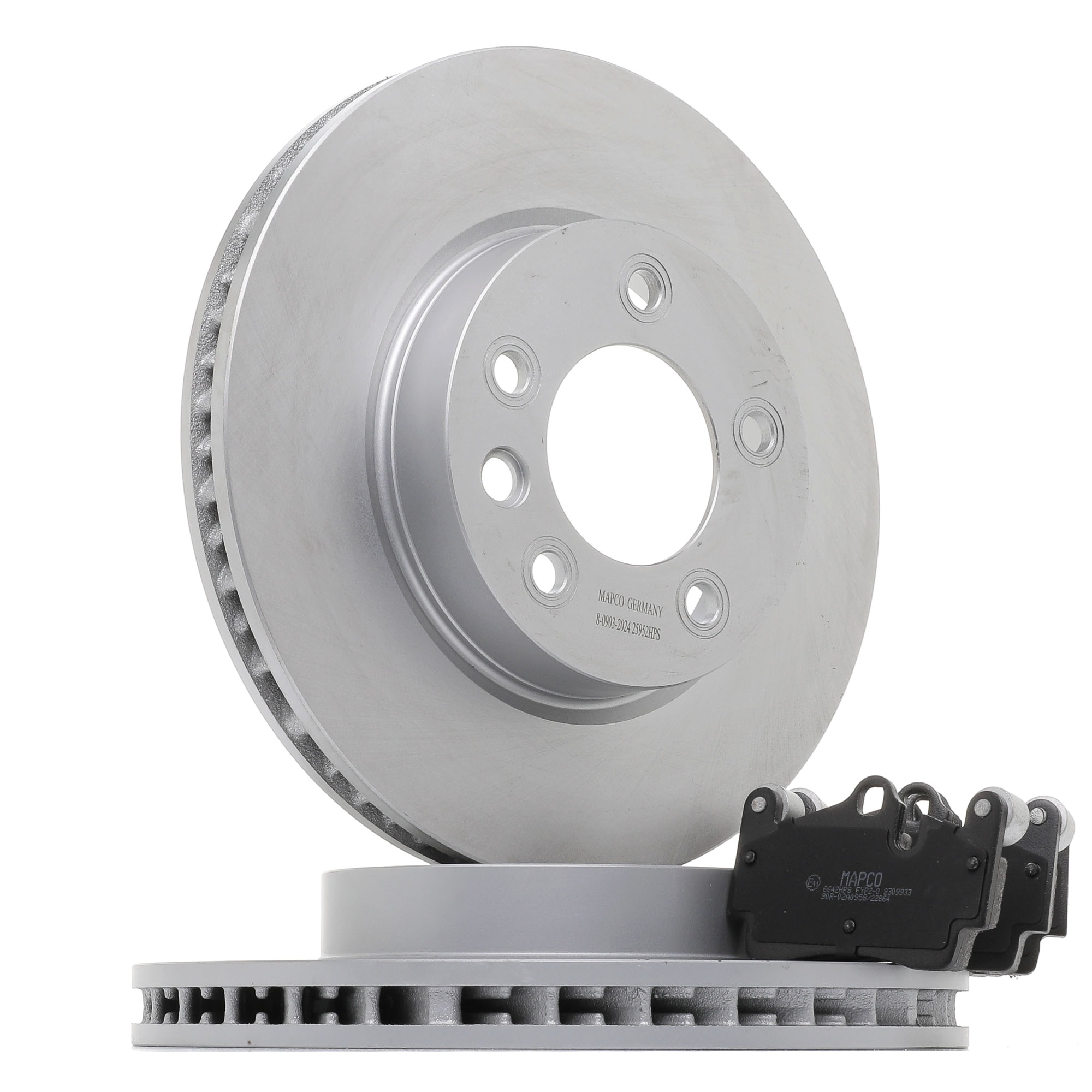 MAPCO 47979HPS Kit de discos de freno y pastillas Ø: 330mm, Espesor disco freno: 32mm